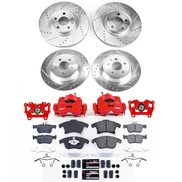 2017-2020 Lincoln MKZ Disc Brake Kit - Front and Rear (Powerstop)