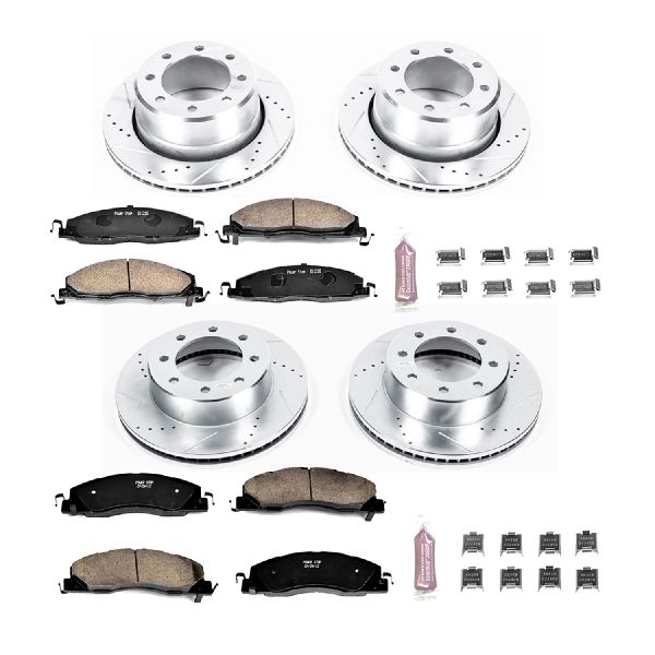 2012 Ram 1500 Disc Brake Kit - Front and Rear (Powerstop)
