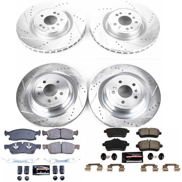 2014-2016 Mercedes-Benz GL450 Disc Brake Kit - Front and Rear (Powerstop)
