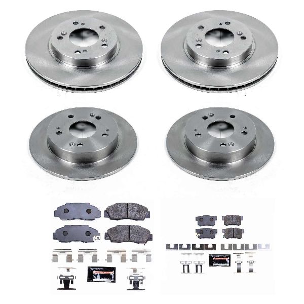 1997-2001 Honda Prelude Disc Brake Kit - Front and Rear (Powerstop)