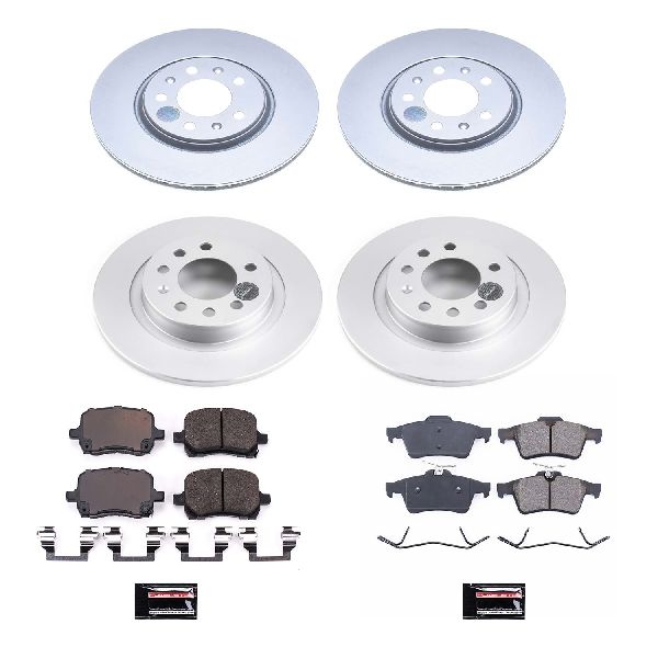 2006-2009 Pontiac Solstice Disc Brake Kit - Front and Rear (Powerstop)