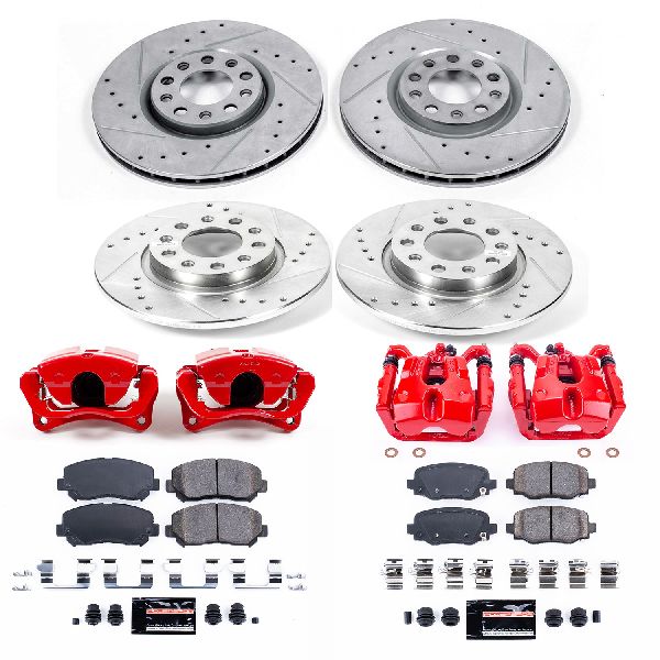 2015-2017 Chrysler 200 Disc Brake Kit - Front and Rear (Powerstop)
