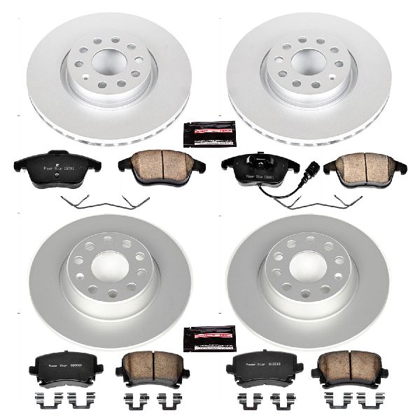 2009-2010 Volkswagen Tiguan Disc Brake Kit - Front and Rear (Powerstop)