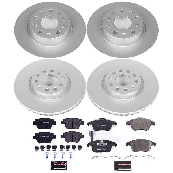 2012-2015 Volkswagen Passat Disc Brake Kit - Front and Rear (Powerstop)