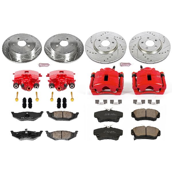 2003-2009 Chrysler PT Cruiser Disc Brake Kit - Front and Rear (Powerstop)