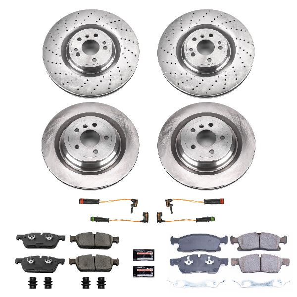 2014-2016 Mercedes-Benz GL550 Disc Brake Kit - Front and Rear (Powerstop)