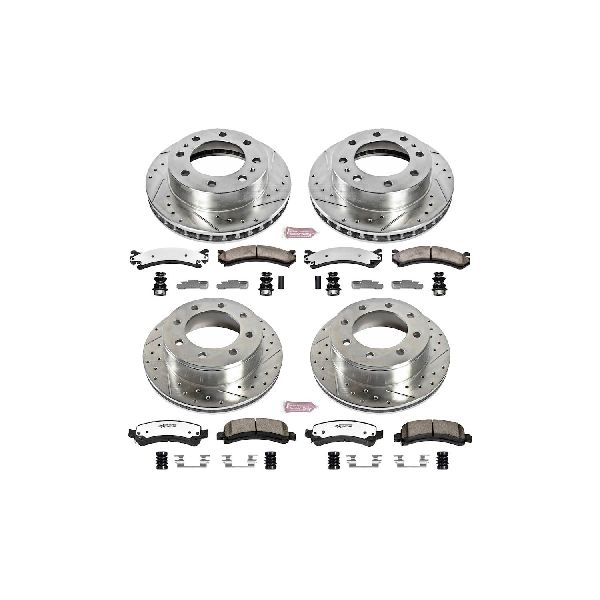 2006-2016 Chevrolet Express 2500 Disc Brake Kit - Front and Rear (Powerstop)