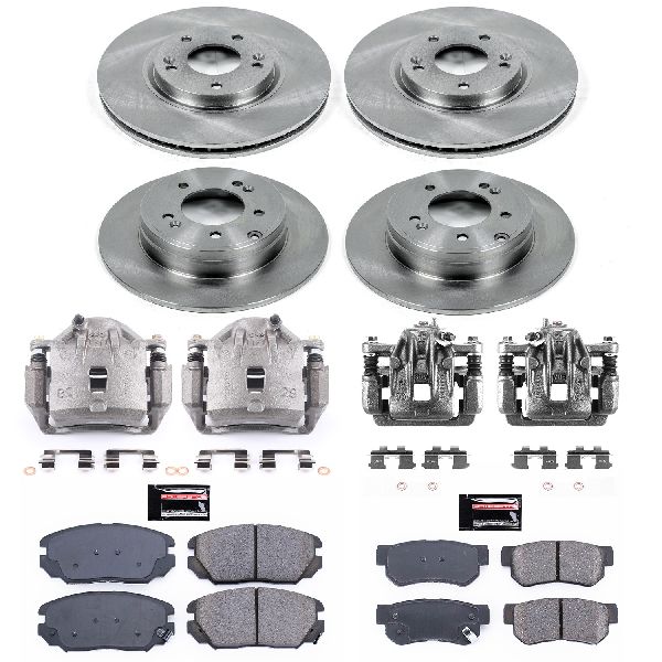 2006-2008 Hyundai Sonata Disc Brake Kit - Front and Rear (Powerstop)