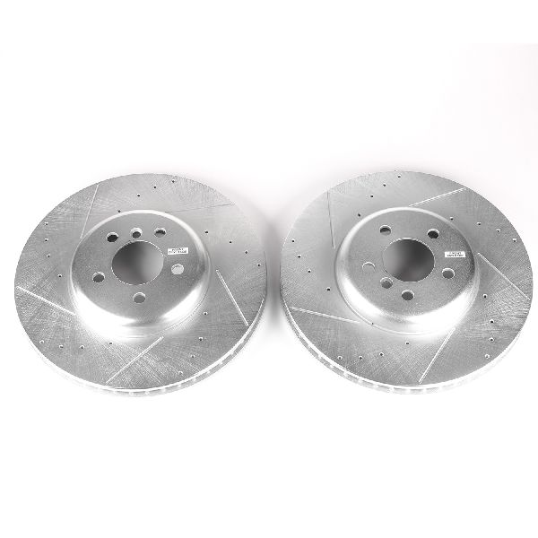 2009-2015 BMW 750i Disc Brake Rotor Set - Front (Powerstop)