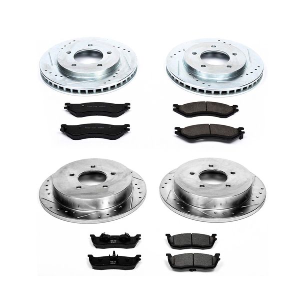 2000-2002 Lincoln Navigator Disc Brake Kit - Front and Rear (Powerstop)