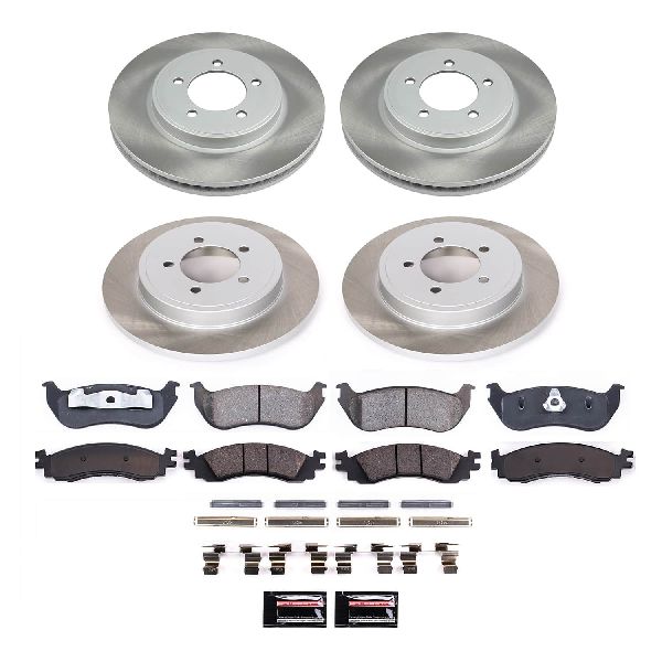 2006 Mercury Mountaineer Disc Brake Kit - Front and Rear (Powerstop)
