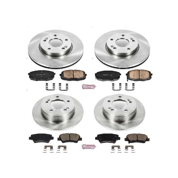 2014-2016 Kia Soul Disc Brake Kit - Front and Rear (Powerstop)
