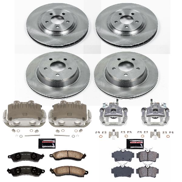 1994-1998 Ford Mustang Disc Brake Kit - Front and Rear (Powerstop)
