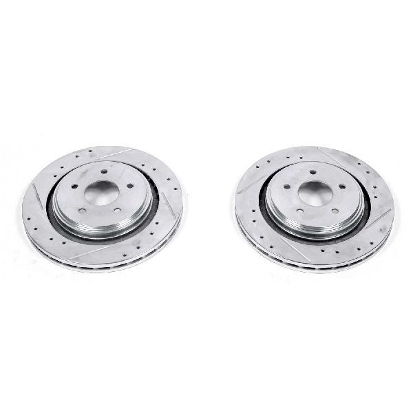 2006-2009 Cadillac XLR Disc Brake Rotor Set - Rear (Powerstop)