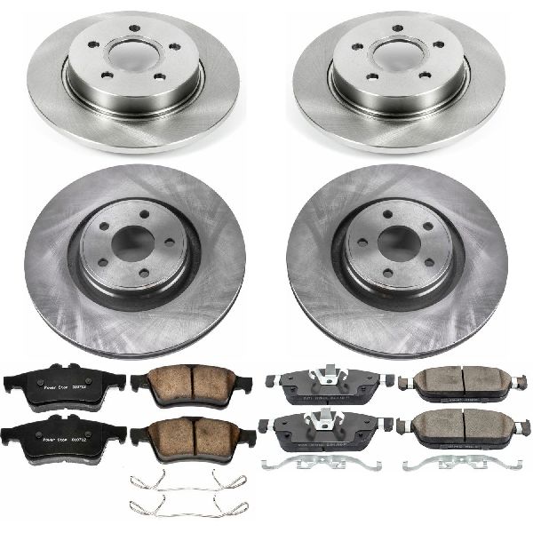 2014-2018 Ford Focus Disc Brake Kit - Front and Rear (Powerstop)