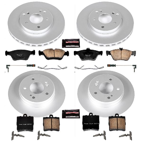 1996-2000 Mercedes-Benz C280 Disc Brake Kit - Front and Rear (Powerstop)