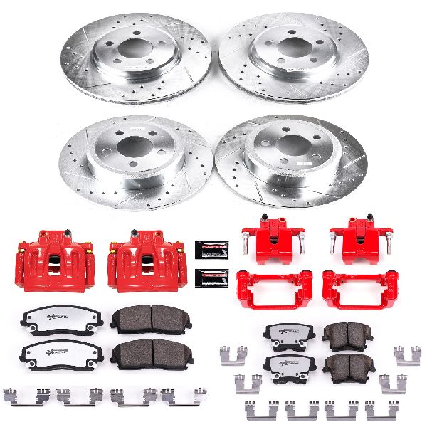 2012-2021 Chrysler 300 Disc Brake Kit - Front and Rear (Powerstop)
