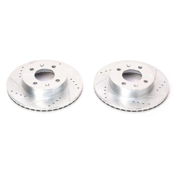 2003-2005 Hyundai Accent Disc Brake Rotor Set - Front (Powerstop)