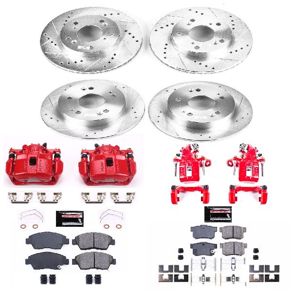 2013-2015 Acura ILX Disc Brake Kit - Front and Rear (Powerstop)