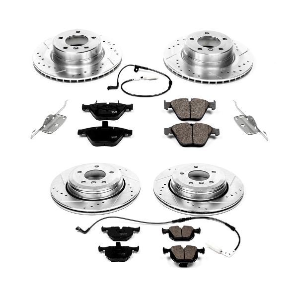 2006-2007 BMW 525i Disc Brake Kit - Front and Rear (Powerstop)
