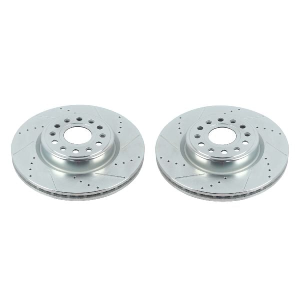 2019-2025 Ram 1500 Disc Brake Rotor Set - Front (Powerstop)