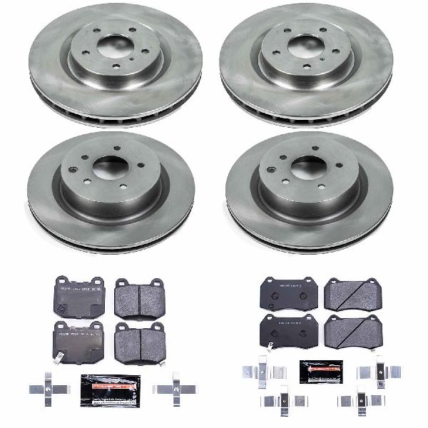 2003-2008 Nissan 350Z Disc Brake Kit - Front and Rear (Powerstop)