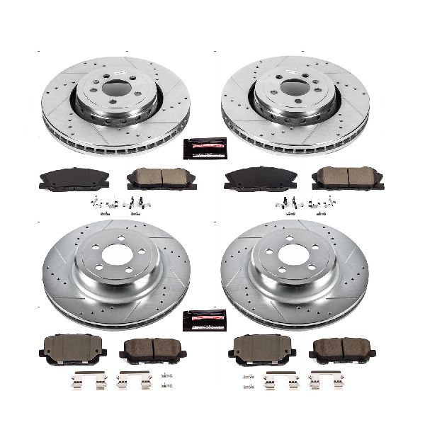 2014-2023 Dodge Charger Disc Brake Kit - Front and Rear (Powerstop)