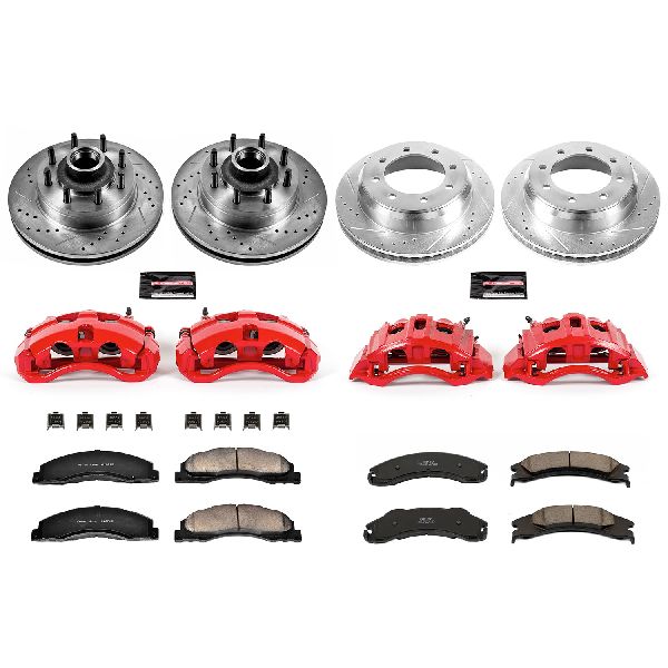 2008-2014 Ford E-150 Disc Brake Kit - Front and Rear (Powerstop)