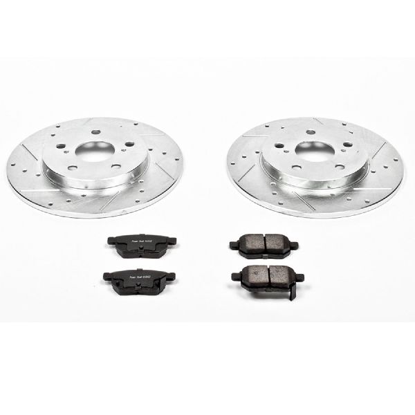 2009-2010 Pontiac Vibe Disc Brake Kit - Rear (Powerstop)