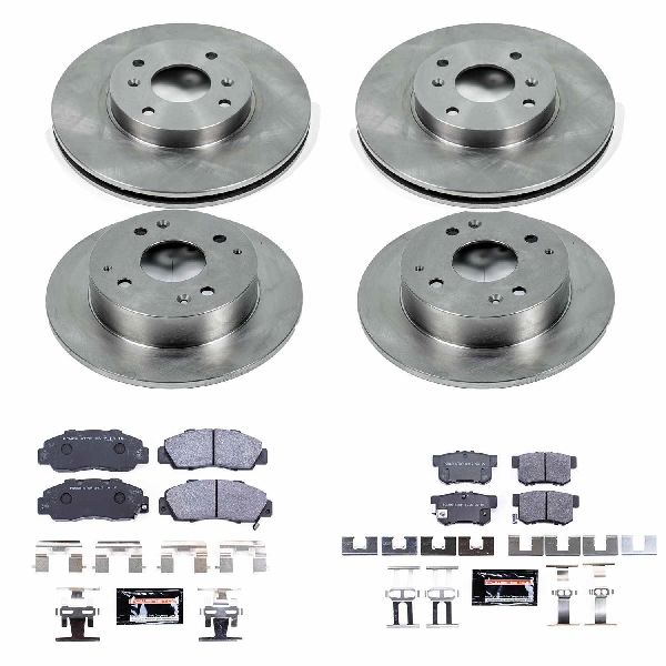 1998-1999 Acura CL Disc Brake Kit - Front and Rear (Powerstop)