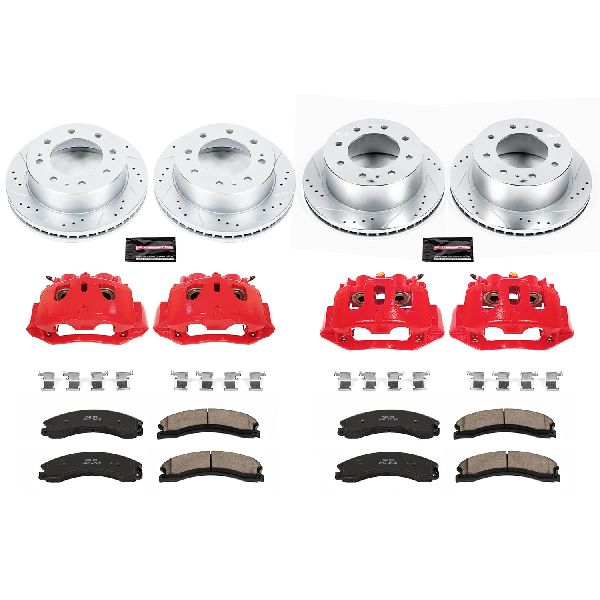 2015-2019 GMC Sierra 2500 HD Disc Brake Kit - Front and Rear (Powerstop)