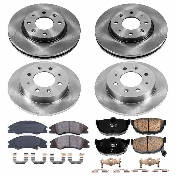 2004-2009 Kia Spectra Disc Brake Kit - Front and Rear (Powerstop)