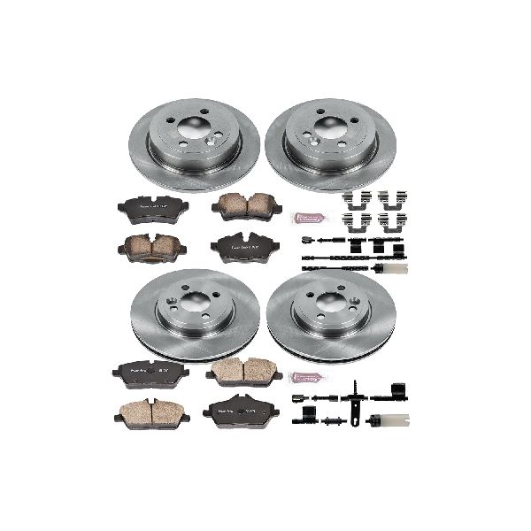 2011-2015 Mini Cooper Disc Brake Kit - Front and Rear (Powerstop)