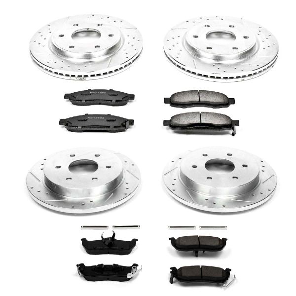 2005-2007 INFINITI QX56 Disc Brake Kit - Front and Rear (Powerstop)
