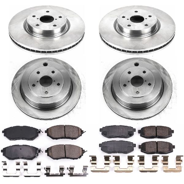 2008-2014 Subaru Tribeca Disc Brake Kit - Front and Rear (Powerstop)