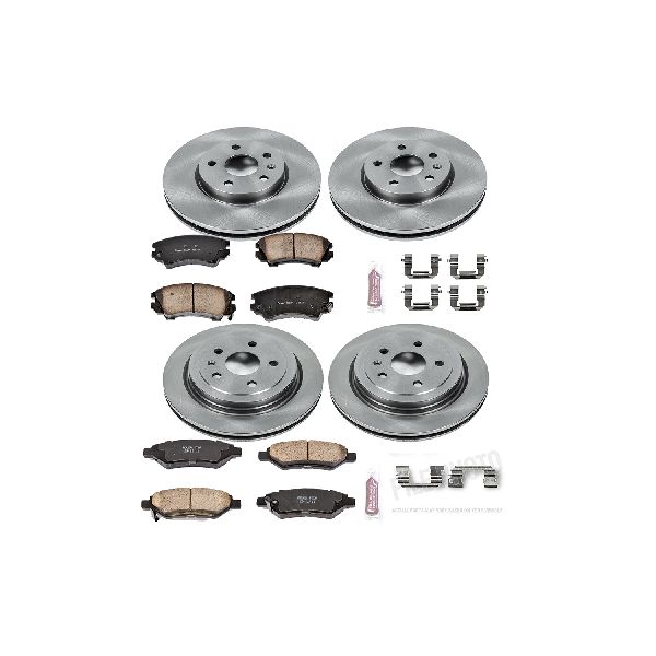 2010-2015 Chevrolet Camaro Disc Brake Kit - Front and Rear (Powerstop)