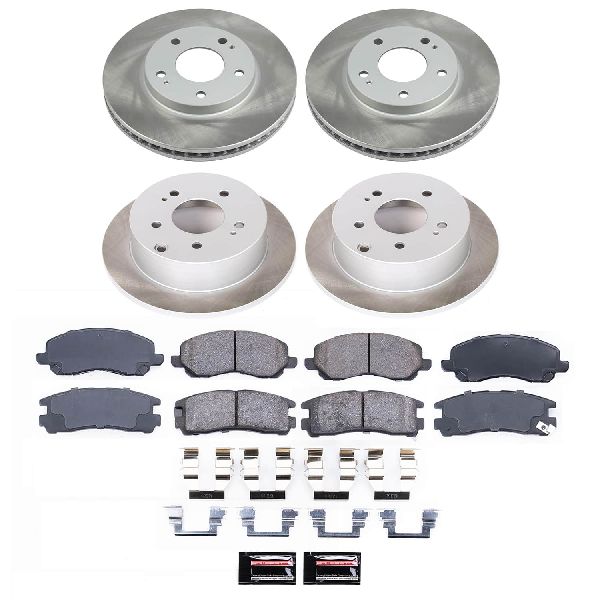 2004-2012 Mitsubishi Galant Disc Brake Kit - Front and Rear (Powerstop)