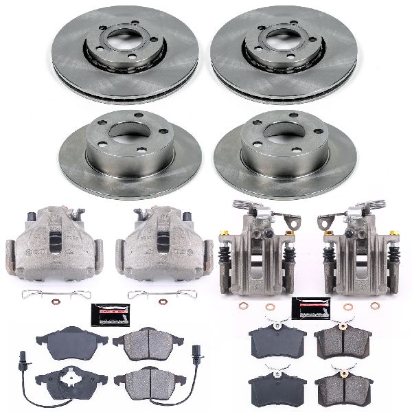 1998-2001 Audi A6 Disc Brake Kit - Front and Rear (Powerstop)