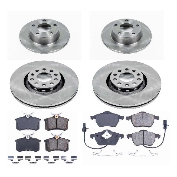 1999-2004 Audi A6 Quattro Disc Brake Kit - Front and Rear (Powerstop)