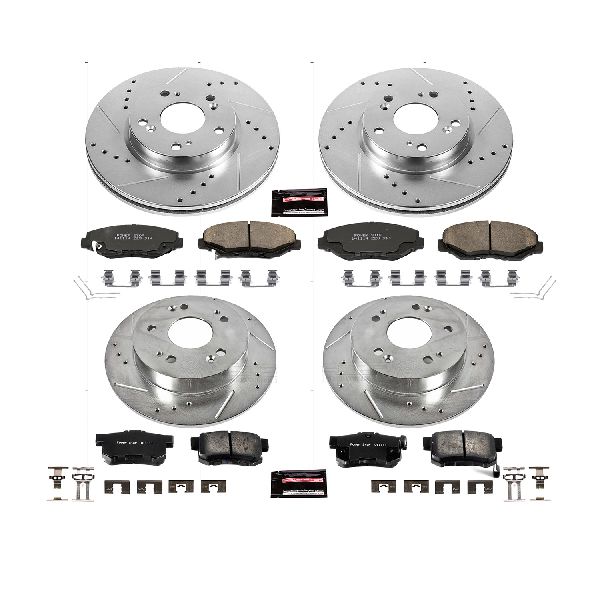 2013 Acura ILX Disc Brake Kit - Front and Rear (Powerstop)