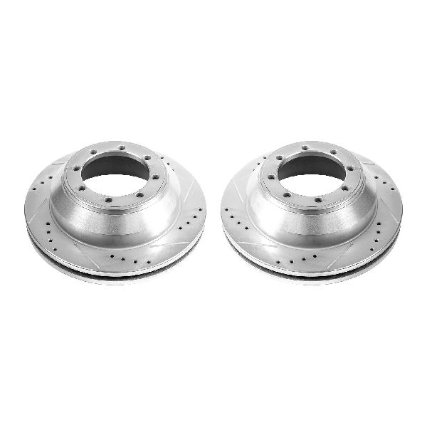 2008-2025 Ford E-350 Super Duty Disc Brake Rotor Set - Rear (Powerstop)