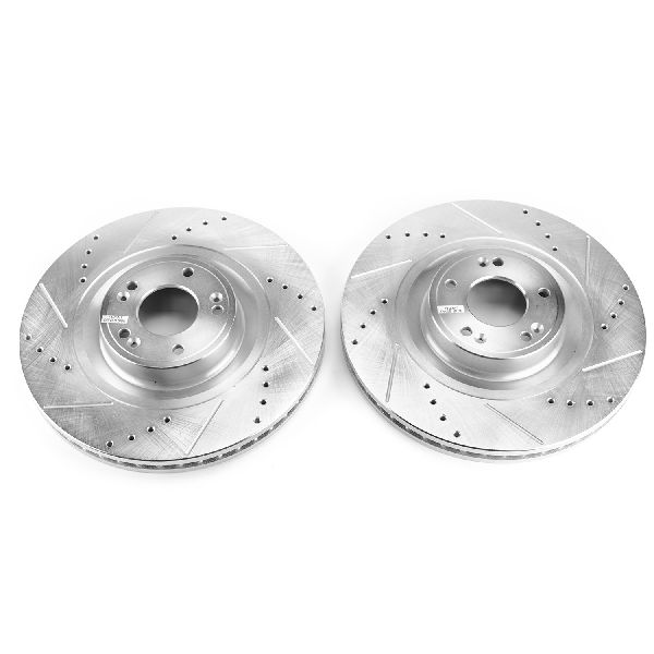 2012-2016 Hyundai Equus Disc Brake Rotor Set - Front (Powerstop)