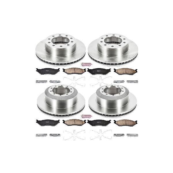 2005-2016 Ford F-550 Super Duty Disc Brake Kit - Front and Rear (Powerstop)