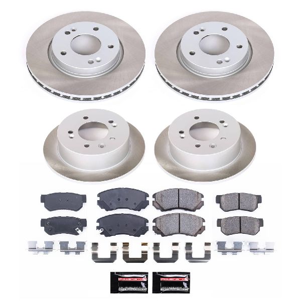 2007-2010 Hyundai Elantra Disc Brake Kit - Front and Rear (Powerstop)