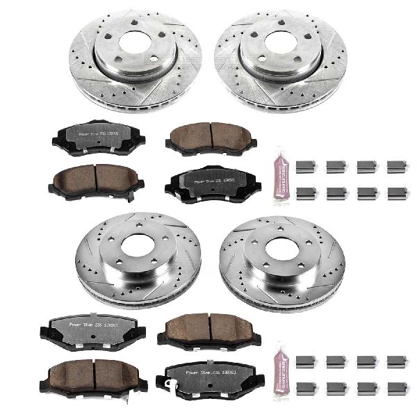 2007-2011 Dodge Nitro Disc Brake Kit - Front and Rear (Powerstop)