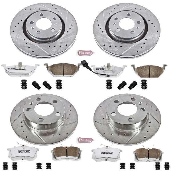 1999-2005 Volkswagen Jetta Disc Brake Kit - Front and Rear (Powerstop)
