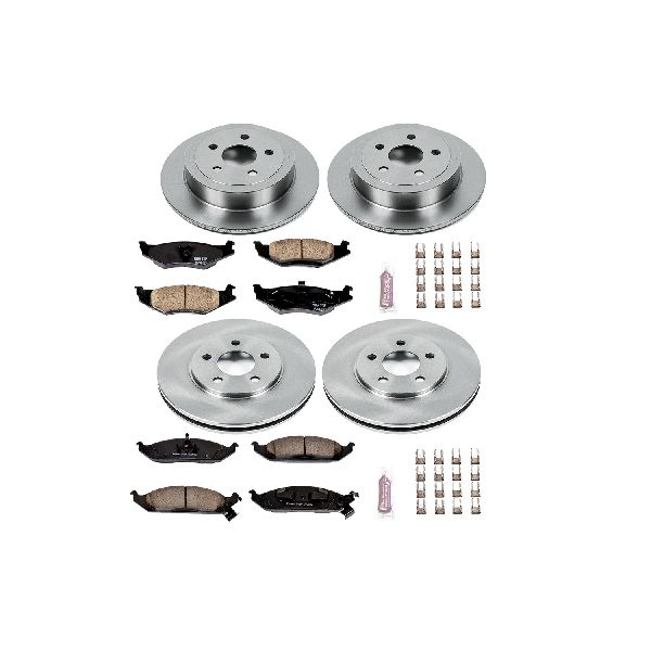1995-2000 Dodge Stratus Disc Brake Kit - Front and Rear (Powerstop)