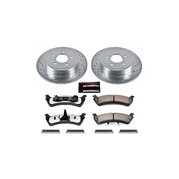 2003 Ford Explorer Sport Disc Brake Kit - Rear (Powerstop)