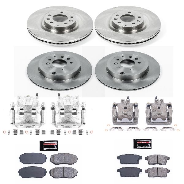 2011-2015 Mazda CX-9 Disc Brake Kit - Front and Rear (Powerstop)