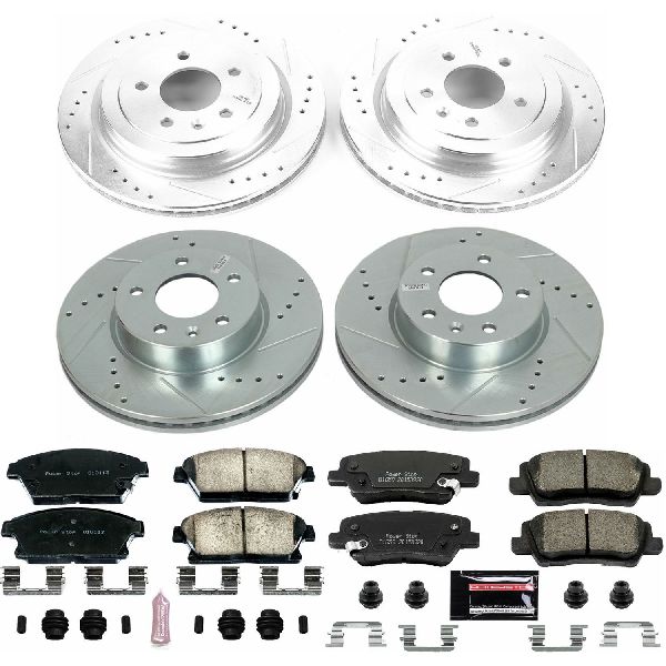 2013-2018 Cadillac ATS Disc Brake Kit - Front and Rear (Powerstop)